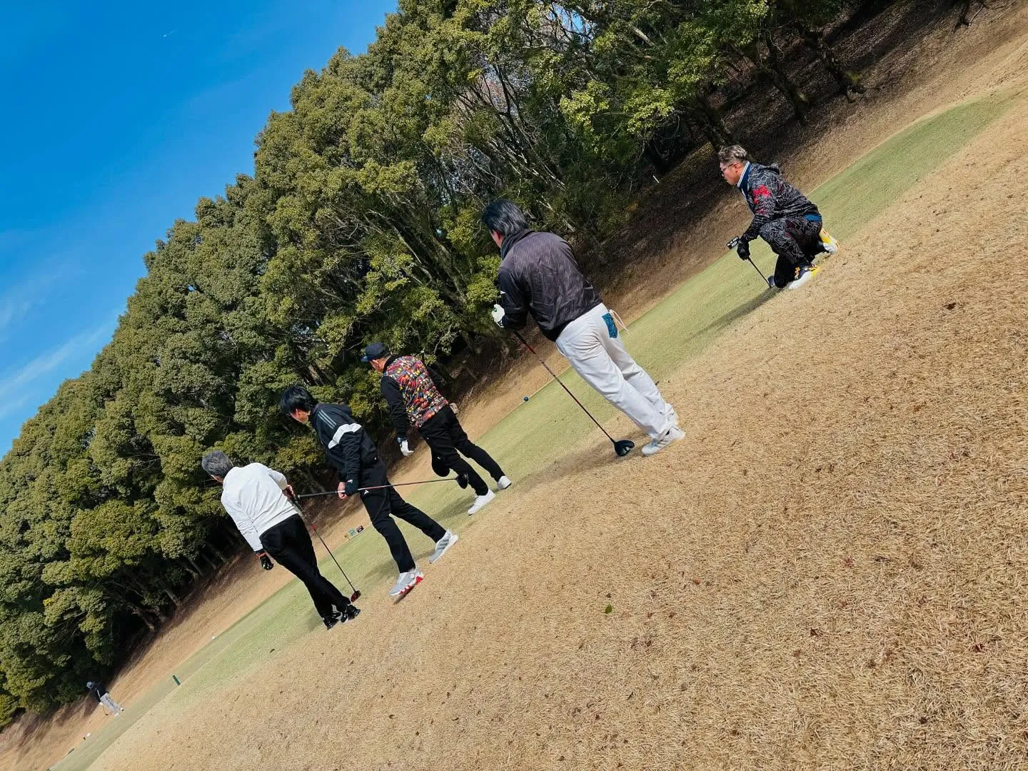 新年ゴルフ会⛳️🎍
